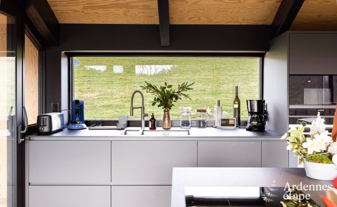 Remote holiday home with swimming pool in Houyet, Ardennes