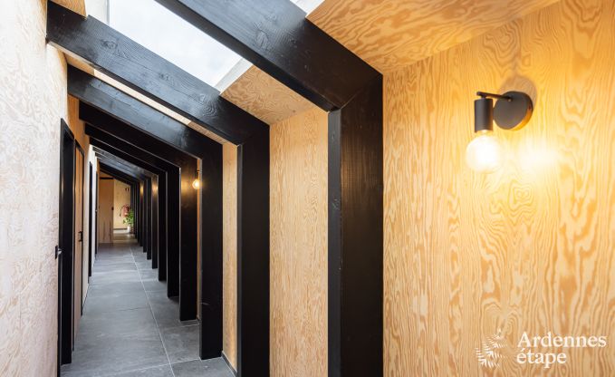 Remote holiday home with swimming pool in Houyet, Ardennes