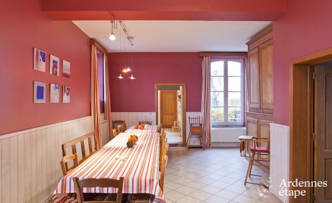 Holiday cottage in Huy for 17 persons in the Ardennes