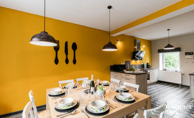 Holiday cottage in Huy for 7/9 persons in the Ardennes