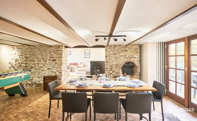 Holiday cottage in Jalhay for 9 persons in the Ardennes