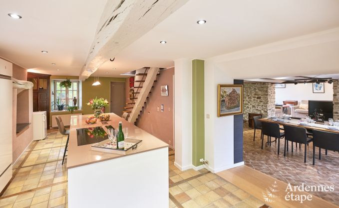 Holiday cottage in Jalhay for 9 persons in the Ardennes