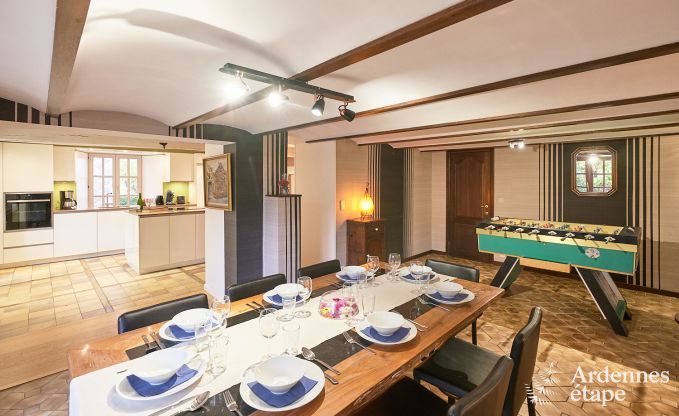 Holiday cottage in Jalhay for 9 persons in the Ardennes