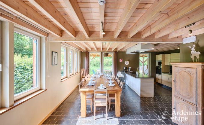 Holiday cottage in Jalhay for 12 persons in the Ardennes