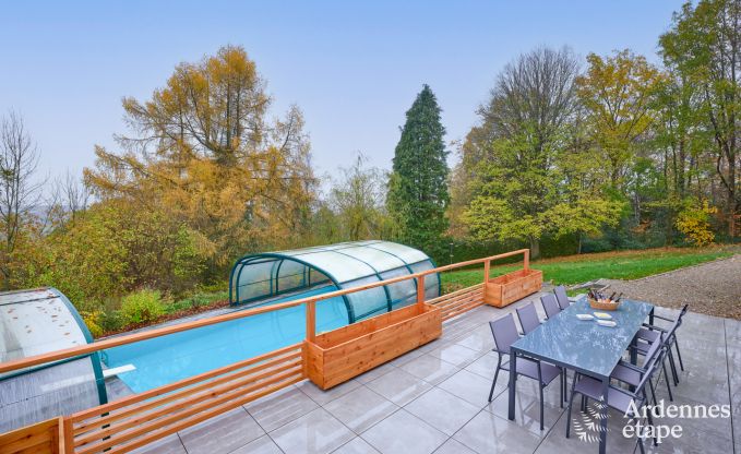 Holiday cottage in Jalhay for 8 persons in the Ardennes