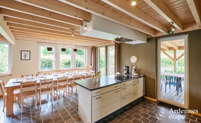 Holiday cottage in Jalhay for 12 persons in the Ardennes