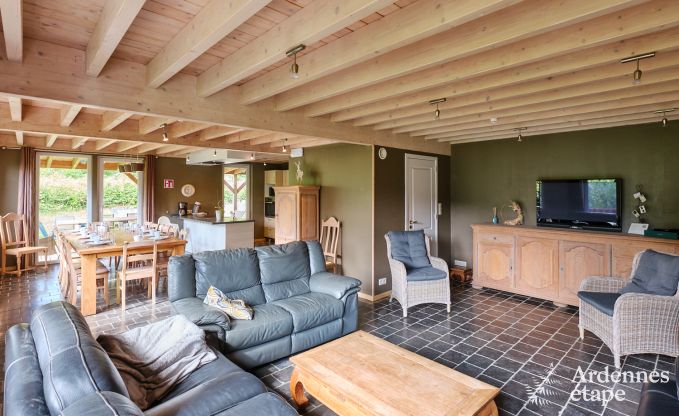 Holiday cottage in Jalhay for 12 persons in the Ardennes