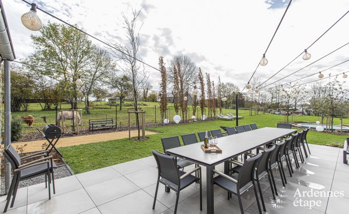 Luxury villa for 15 persons in Rendeux in the Ardennes