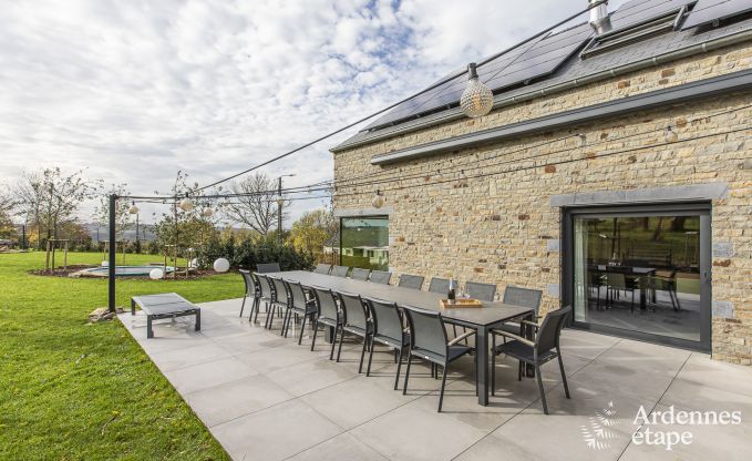 Luxury villa for 15 persons in Rendeux in the Ardennes