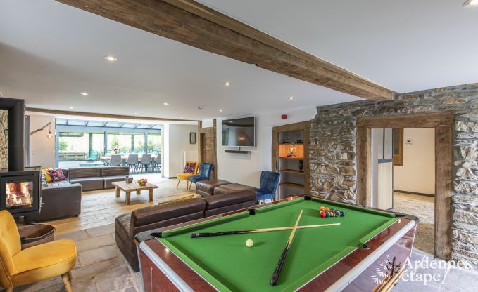 Luxury villa in La Roche-en-Ardenne for 17 persons in the Ardennes