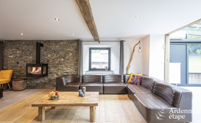 Luxury villa in La Roche-en-Ardenne for 17 persons in the Ardennes