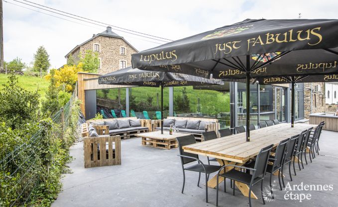 Luxury villa in La Roche-en-Ardenne for 17 persons in the Ardennes