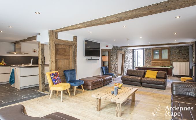 Luxury villa in La Roche-en-Ardenne for 17 persons in the Ardennes