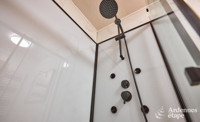 Peace and quiet assured in this charming chalet for 4 people with hot tub in the natural surroundings of Libin