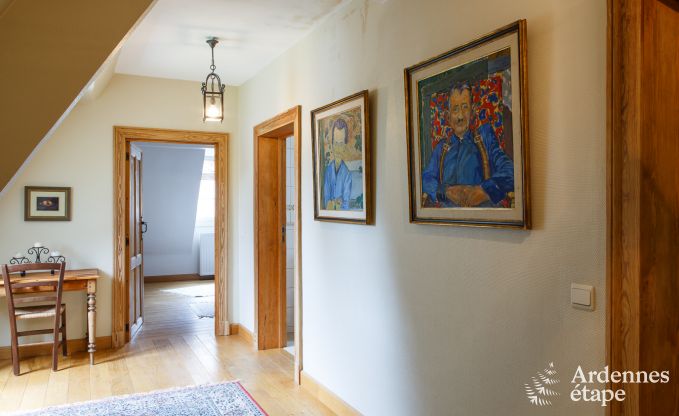 Elegant castle outbuilding in Libin for 14 persons in the Ardennes