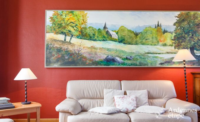 Elegant castle outbuilding in Libin for 14 persons in the Ardennes