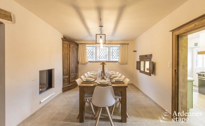 Holiday cottage in Libin for 9 persons in the Ardennes