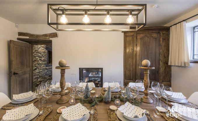 Holiday cottage in Libin for 9 persons in the Ardennes