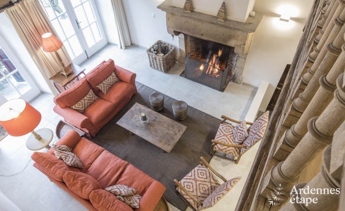 Holiday cottage in Libin for 9 persons in the Ardennes