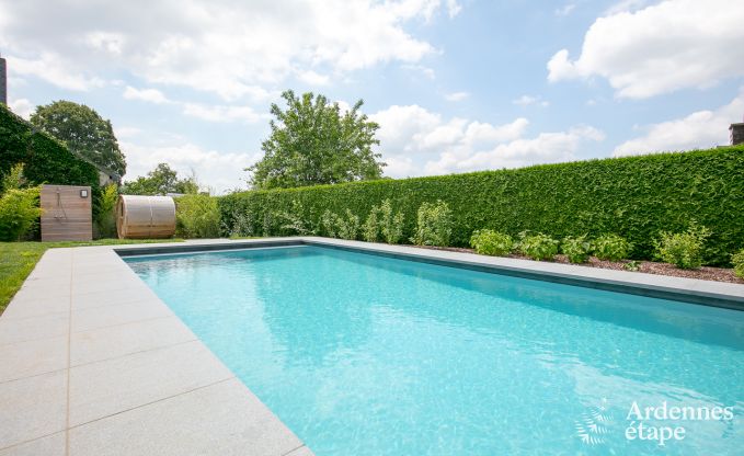 Holiday cottage in Libin for 9 persons in the Ardennes