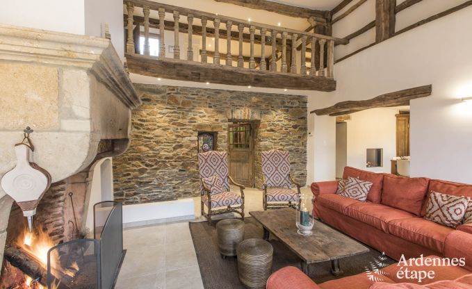 Holiday cottage in Libin for 9 persons in the Ardennes
