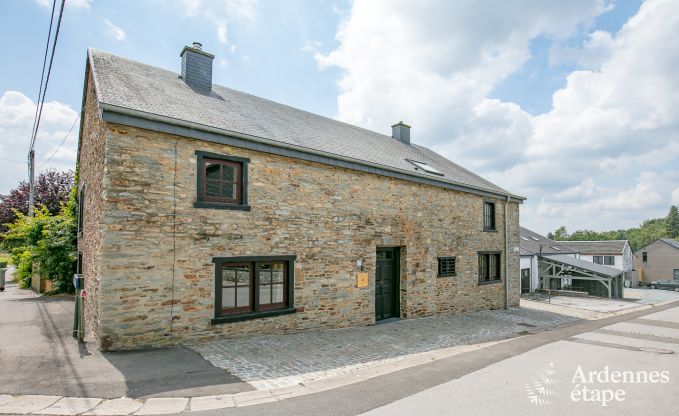 Holiday cottage in Libin for 9 persons in the Ardennes