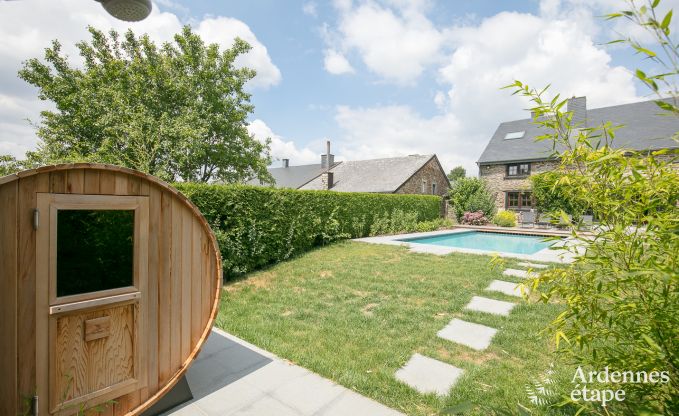 Holiday cottage in Libin for 9 persons in the Ardennes