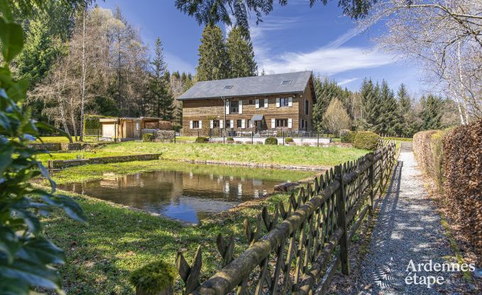 Luxury villa in Libin for 27 persons in the Ardennes