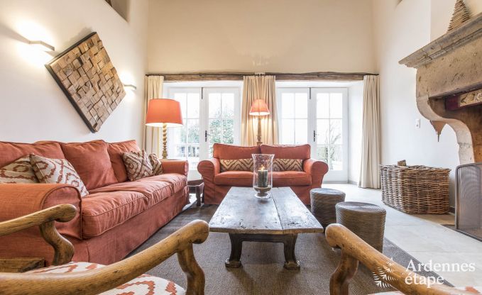 Holiday cottage in Libin for 9 persons in the Ardennes