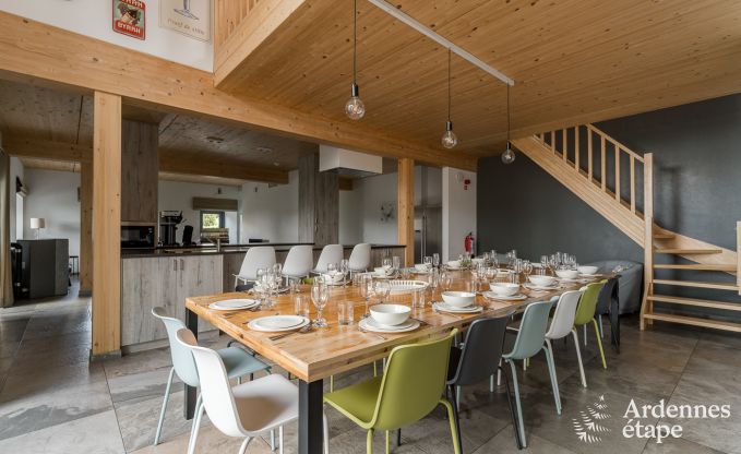 Holiday cottage in Lierneux for 15 persons in the Ardennes