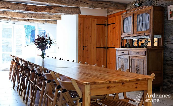 Holiday cottage in Lierneux for 28 persons in the Ardennes