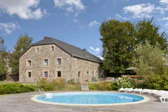Holiday house with pool, sauna and billiards for 20 - 25 people in Malmedy (Xhoffraix)