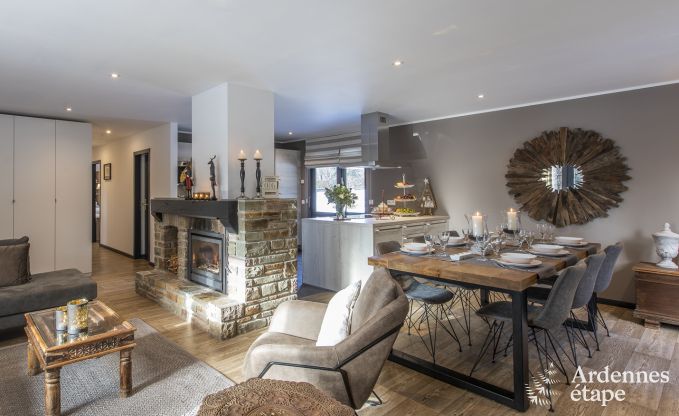 Holiday home in Malmedy, Ardennes, 3 bedrooms, 3 bathrooms, baby equipment, terrace, private garden, secure bike shelter