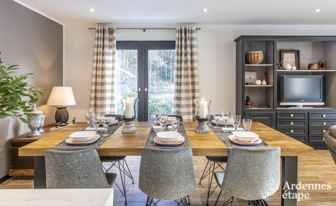 Holiday home in Malmedy, Ardennes, 3 bedrooms, 3 bathrooms, baby equipment, terrace, private garden, secure bike shelter