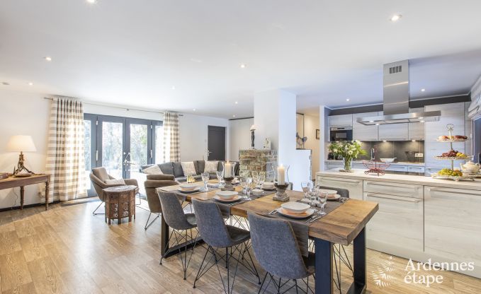 Holiday home in Malmedy, Ardennes, 3 bedrooms, 3 bathrooms, baby equipment, terrace, private garden, secure bike shelter