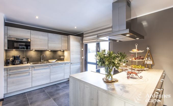 Holiday home in Malmedy, Ardennes, 3 bedrooms, 3 bathrooms, baby equipment, terrace, private garden, secure bike shelter