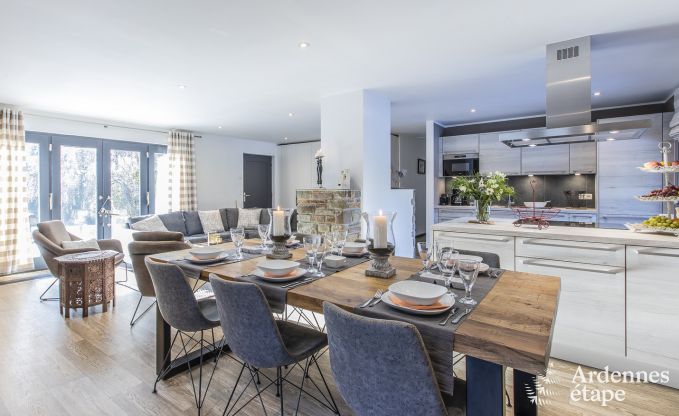 Holiday home in Malmedy, Ardennes, 3 bedrooms, 3 bathrooms, baby equipment, terrace, private garden, secure bike shelter