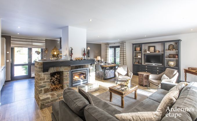 Holiday home in Malmedy, Ardennes, 3 bedrooms, 3 bathrooms, baby equipment, terrace, private garden, secure bike shelter