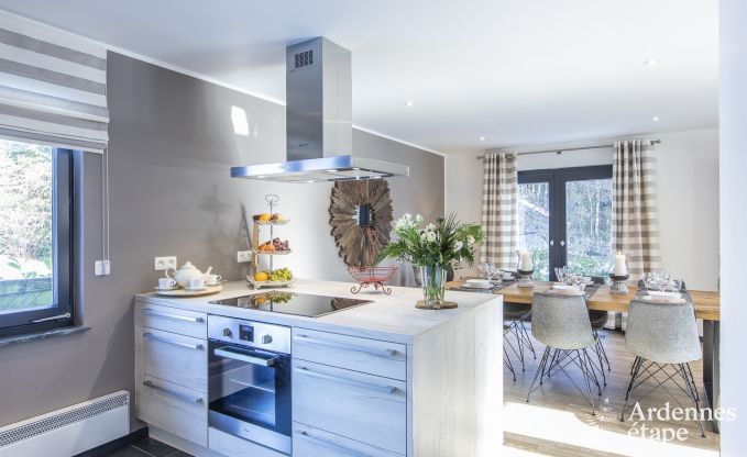 Holiday home in Malmedy, Ardennes, 3 bedrooms, 3 bathrooms, baby equipment, terrace, private garden, secure bike shelter