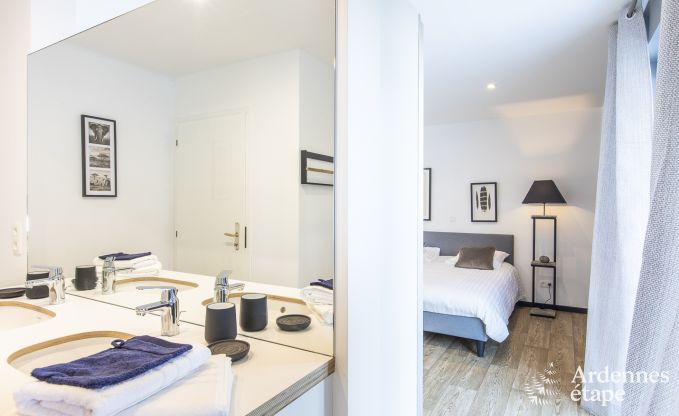 Holiday home in Malmedy, Ardennes, 3 bedrooms, 3 bathrooms, baby equipment, terrace, private garden, secure bike shelter