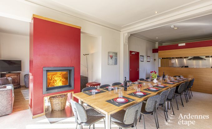 Holiday cottage in Malmedy for 18 persons in the Ardennes