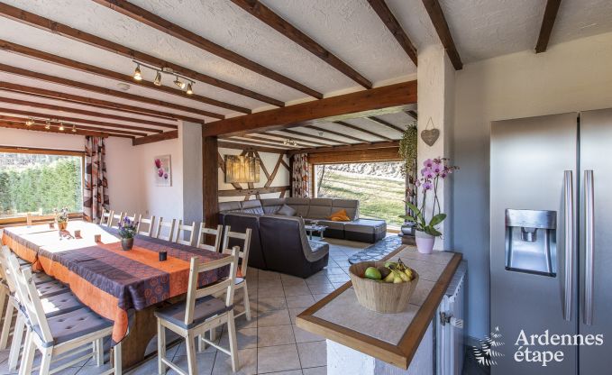 Holiday cottage in Malmedy for 15 persons in the Ardennes