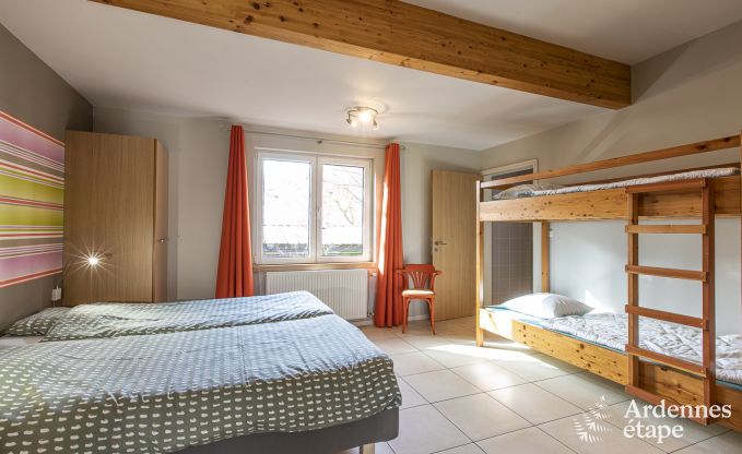 Holiday house for groups of 24 for rent in the Ardennes (Malmedy)