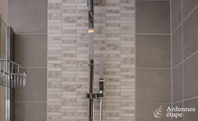 Holiday cottage with sauna, jacuzzi, games and beautiful views over the hills of Malmedy for 6/8 persons in the Ardennes