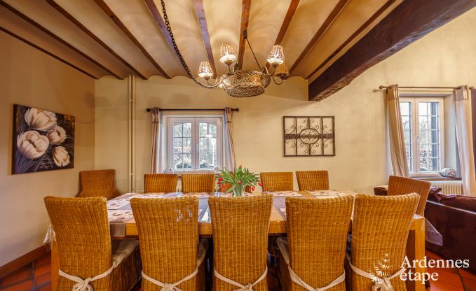 Luxury villa in Malmedy for 12 persons in the Ardennes