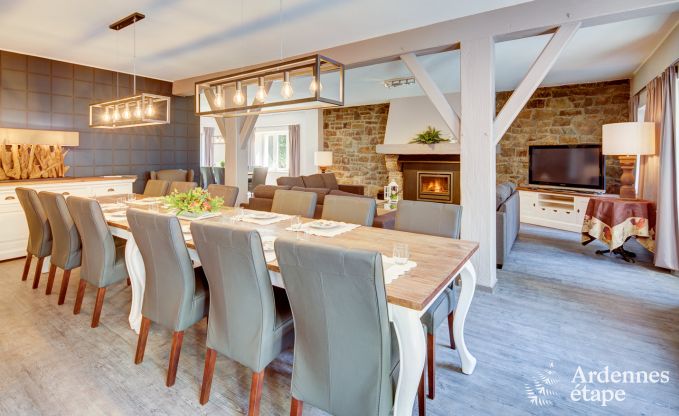 Luxury villa in Malmedy for 15/18 persons in the Ardennes