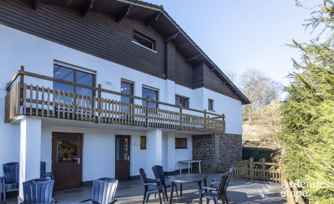 Holiday cottage in Malmedy for 15 persons in the Ardennes