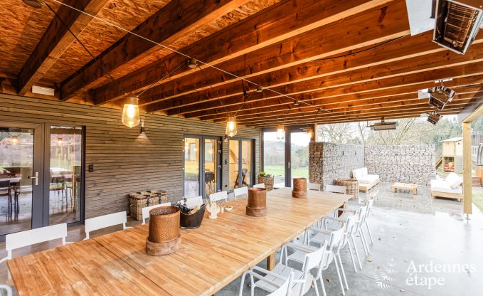 Holiday cottage in Malmedy for 20 persons in the Ardennes