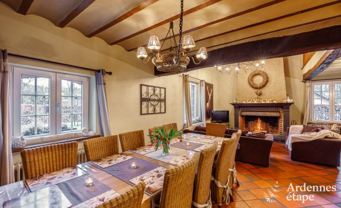 Luxury villa in Malmedy for 12 persons in the Ardennes