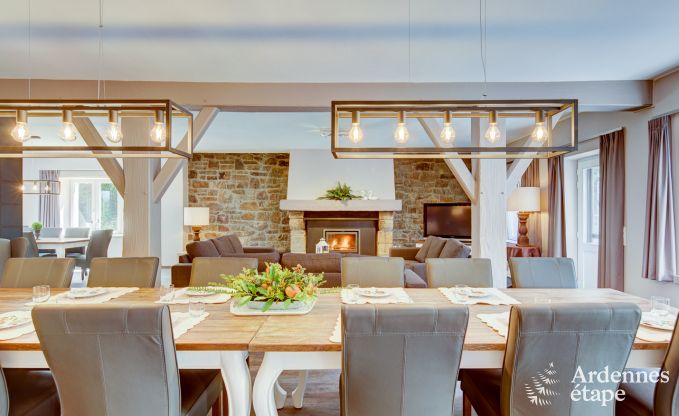 Luxury villa in Malmedy for 15/18 persons in the Ardennes